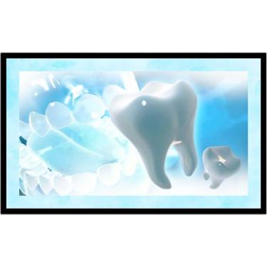 Imagem de Quadro Decorativo Dentista Dentes Odontologia Consultórios Lojas Salas