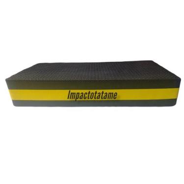 Imagem de Step EVA 60CM X 30CM X 10CM Amarelo Academia fitness - Impactotatame
