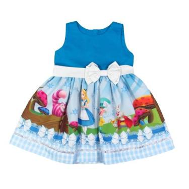 Imagem de Vestido Alice No Pais Das Maravilhas Festa Infantil Juvenil Temática -