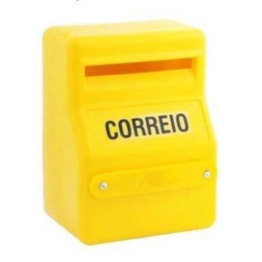 Imagem de Caixa Correio Pvc  Amarela - LEMEUS