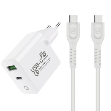 Imagem de Carregador Samsung original + Cabo Tipo C - Gshield