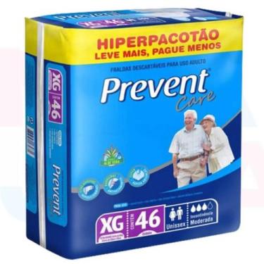 Imagem de Fralda Adulto Prevent Care XG com 42 unidades