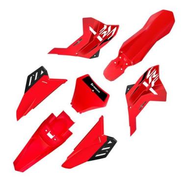 Imagem de Kit Plástico Biker My25 C/ Adesivo Take Crf 230 2008 a 2021 - Biker / 