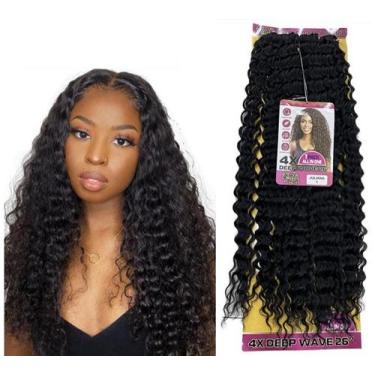 Imagem de Cabelo Bio Orgânico Fio a Fio Crochet Braids Cacheado Juliana 70cm - G
