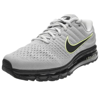 Imagem de Nike Air Max 2017 Tênis de corrida masculino, Wolf Grey/Black/Pure Platinum, 11.5