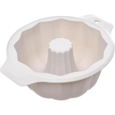 Imagem de Forma de Silicone Redonda Para Air Fryer Pudim Bolo 18cm - WARI