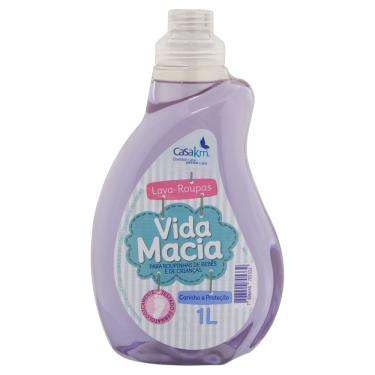 Imagem de Vida macia lava roupas liquido 1L