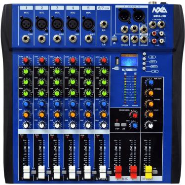 Imagem de Mesa de Som 6 Canais Com Bluetooth, efx e USB MSX-6 USB - nxa