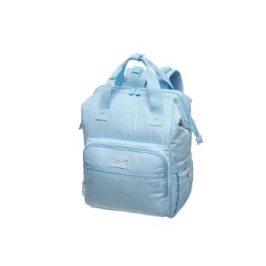 Imagem de Mochila Maternidade Grande Tigor T Tigre Puff Azul - Tigor T. Tigre