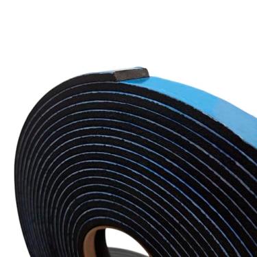 Imagem de Fita Adesiva Cola Vedação Janela Porta 25 X 6 Mm - 20 Metros Borrachas Londrina