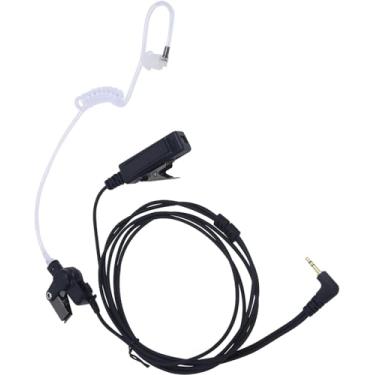 Imagem de WODASEN Fone de ouvido Walkie Talkie de 2,5 mm com microfone para HYT TC-320 Talkabout T200 T200TP T260 T400 T460 T800 MH230R MR350R MT350R MR350R MS350R Garmin Rino Radio (05)