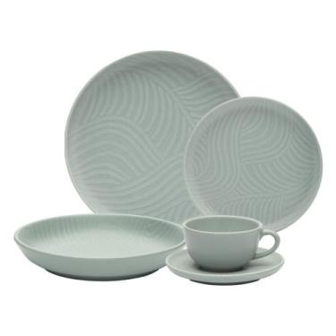 Imagem de Aparelho de Jantar e Chá 20 Peças Oxford Flat Oasis