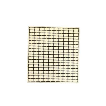 Imagem de Descanso De Panela Prato Quadrado Mdf Branco [f031]