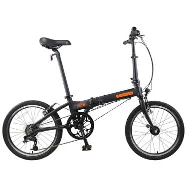 Imagem de Dahon Bicicleta dobrável de 50,8 cm preta de 6 velocidades