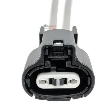 Imagem de Plug Conector 02 Vias Caixa Filtro de Ar Hilux SW4 1997 a 2001 - Rainh