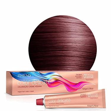 Imagem de Coloração Amend Color Delicaté, 50g, Livre De Gluten, Parabenos E Óleo Mineral, Livre De Ppd* E Amônia, Hipoalergênica E Demartologicamente Testada, Proteção Contra O Ressecamento, Nutrição Avançada E Controle Do Frizz (6.66 Louro Escuro Vermelho Intenso)