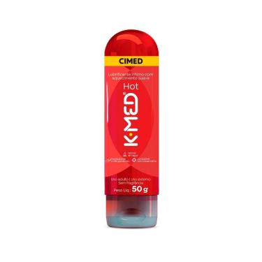 Imagem de Gel Lubrificante Íntimo K-Med Hot 50g