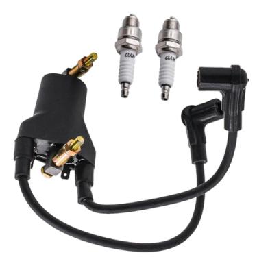 Imagem de JDLLONG Bobina De Ignição 26652-G01 Para Carrinho Golfe Ezgo, Motor 4 Tempos, Marathon 1993-2003, Gasolina 1991-2002, Com Vela