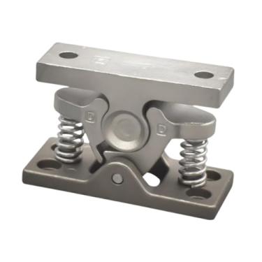 Imagem de IEUDNS Trava de segurança com mola de aço inoxidável, trava de segurança para porta de armário, para cabines, barcos, trailers, galpões de veículos