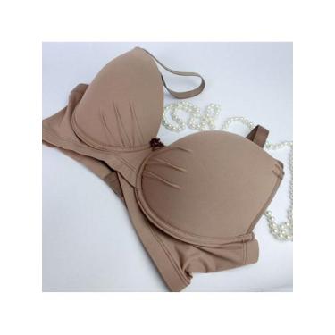 Imagem de Sutiã Plus Size Reforçado Com Bojo - SollBella Store, Chocolate, 48