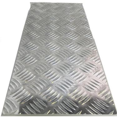 Imagem de Chapa Aluminio Lavrada Xadrez 1000X500Mm Na Esp. De 1,2Mm