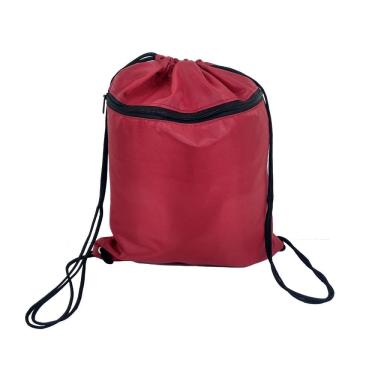 Imagem de Bolsa sacochila esportivo cordao mochila academia vermelho