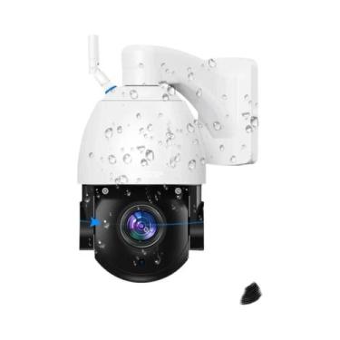 Imagem de Câmera PTZ Wifi Externa 8MP 4K XMeye Zoom Óptico 50X Áudio Bidireciona