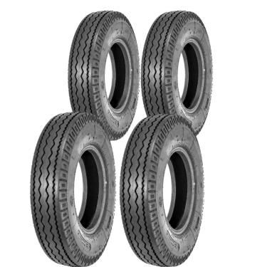 Imagem de Kit 4 Pneus 9.00-20 Liso 16 Lonas TT 144/139G LP23 BBW