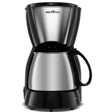 Imagem de Cafeteira Eletrica Britania 800W Faz 32 Xicaras Jarra Inox 220V