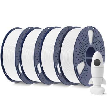 Imagem de Pacote de filamento de impressora 3D SUNLU PLA Matte 1,75 mm e 4 kg