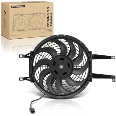 Imagem de A-Premium Conjunto de ventilador condensador A/C compatível com modelos selecionados Chevy, GMC e Cadillac - Tahoe, Blazer, Trailblazer, C1500, C1500 C2500 K1500 K2500 Suburban, C3500, C3500HD, P30