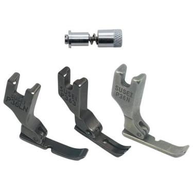 Imagem de Kit 4 peças Pé Calcador para Ziper P36 para Maquina de Costura Reta In