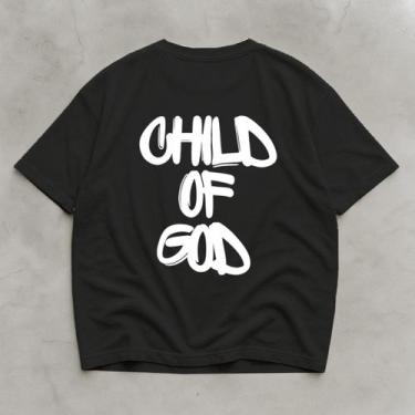 Imagem de Camiseta Oversized Academia Personalizada God Algodão Basica - Helvog,