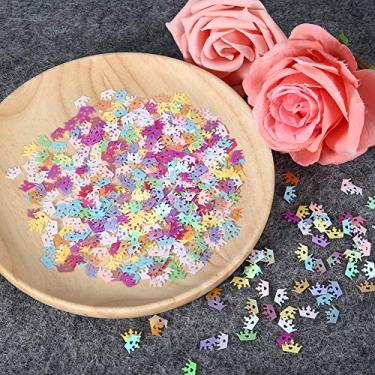 Imagem de Yctze 60G Confetes Coloridos de Festa de Lantejoulas para Aniversários e Casamentos - Luxuosa Decoração de Unhas e Material DIY para Artesanato, Suprimentos de Festa e Celebrações únicas (Tamanho