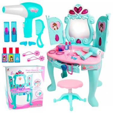 Imagem de Penteadeira Infantil Menina Princesa Com Luz Som Sensor De Proximidade