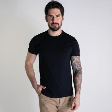 Imagem de Camiseta Acostamento Escrita Lateral Preta-Feminino
