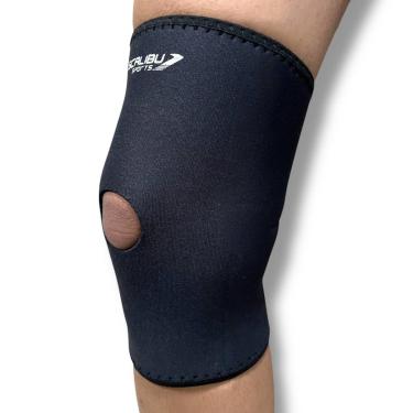 Imagem de Scalibu Sports, Joelheira com Orifício de Rótula, Neoprene, Adulto, GG, Unid