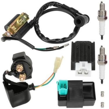 Imagem de Kit de bobina de ignição de relé solenóide CDI Box Starter 50-125cc - 