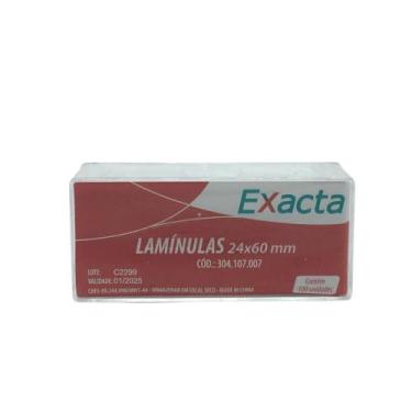 Imagem de LAMINULAS DE VIDRO EXACTA EMBALAGEM COM 1000 und, 24X50