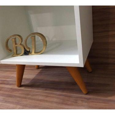 Imagem de Mesa Lateral Aparador Para Sofá Ou Afins Mdf Com Pé Palito - B&D Arte 