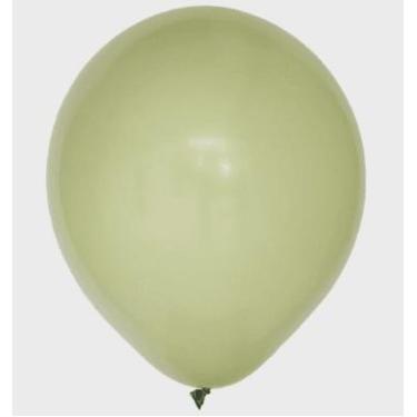 Imagem de BALÃO LISO - ART-LATEX Nº16 -  SALVIA - Pacote com 12 unidades - Balõe