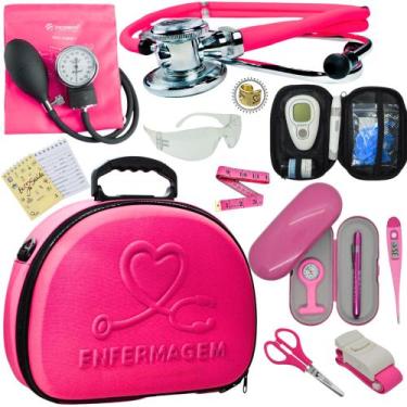 Imagem de Kit Enfermagem Maleta Exclusiva Top Super Luxo Completa Full - Love Sa