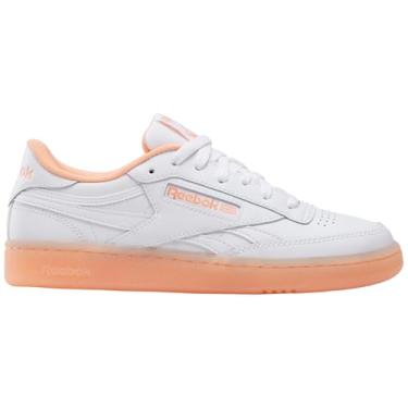 Imagem de Reebok Tênis feminino Club C Revenge, Laranja marinha branca, 42.5 EU