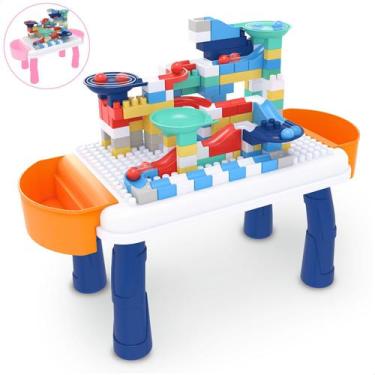 Imagem de Mesa Infantil Para Atividades Interativas Com Blocos de Montar - ATENT