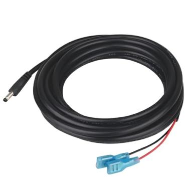 Imagem de Cabo de alimentação macho de alimentação CC de 3,5 mm x 1,35 mm para cabo de alimentação de ponta aberta, cabo de alimentação para câmera IP CCTV CCTV, cabo de vigilância para reparo de cabos