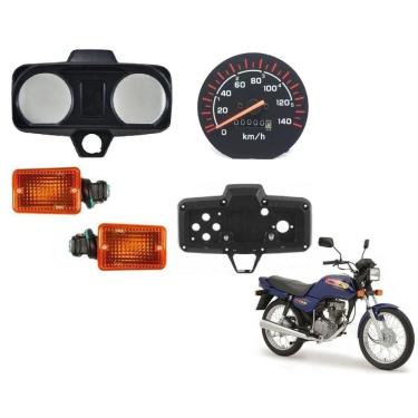 Imagem de Carcaça Painel Velocimetro 2 Piscas Cg Titan 125 1992 A 1999
