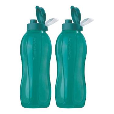 Imagem de Kit 2 Garrafas de Água Tupperware Eco Tupper Verde Água 1,5L