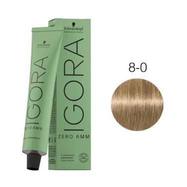 Imagem de Tinta Igora Zero Amm 8.0 60ml - Schwarzkopf