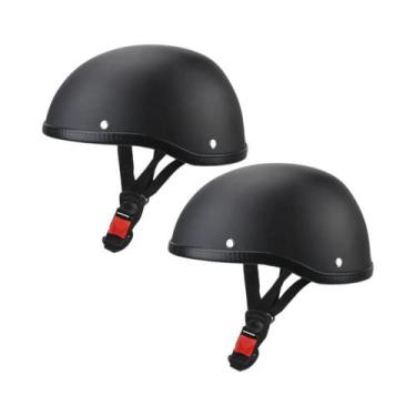 Imagem de Capacete De Motocicleta Retro Vintage Unissex Ultralight, Protetor De 