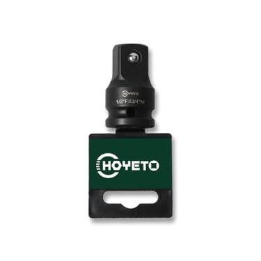Imagem de HOYETO Adaptador de impacto industrial de 1/5.1 cm a 3/10.2 cm | Aço Cr-V | Conversor de rotação resistente para máquinas